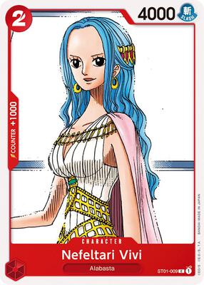 Nefeltari Vivi card from Starter Deck 1: Straw Hat Crew