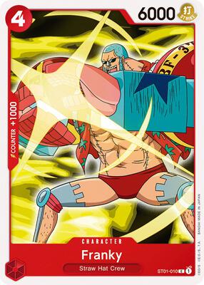 Franky card from Starter Deck 1: Straw Hat Crew