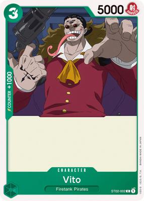 Vito card from Starter Deck 2: Worst Generation
