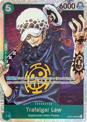 Trafalgar Law card from Starter Deck 2: Worst Generation