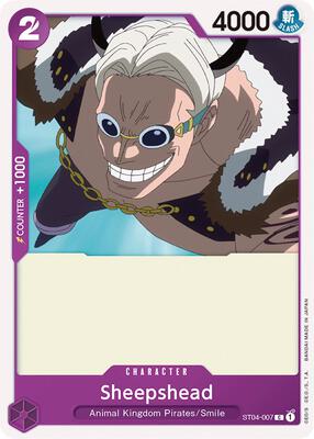 Sheepshead card from Starter Deck 4: Animal Kingdom Pirates