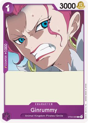 Ginrummy card from Starter Deck 4: Animal Kingdom Pirates