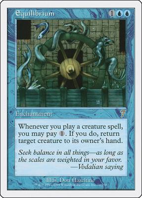 Equilibrium card from 7th Edition