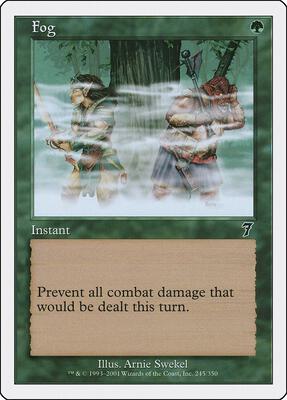 Fog card from 7th Edition