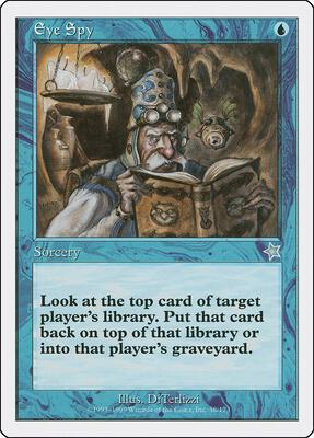 Eye Spy card from Starter 1999