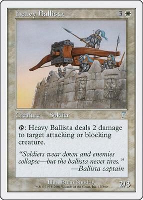 Heavy Ballista card from 7th Edition
