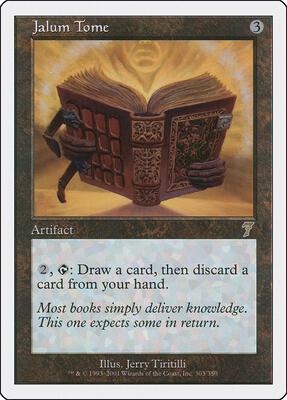 Jalum Tome card from 7th Edition