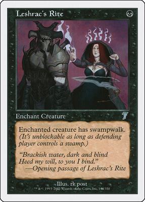 Leshrac's Rite card from 7th Edition