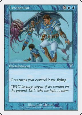 Levitation card from 7th Edition
