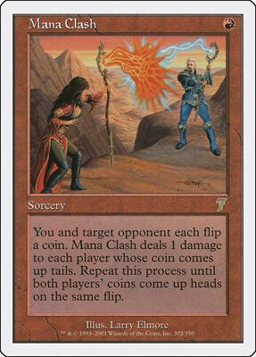 Mana Clash card from 7th Edition