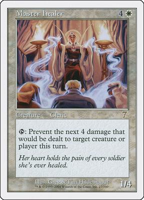 Master Healer card from 7th Edition