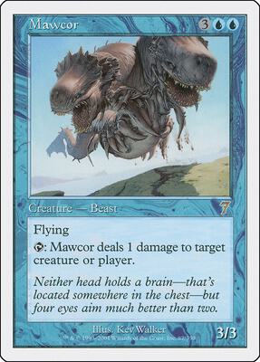 Mawcor card from 7th Edition