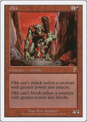 Okk card from 7th Edition