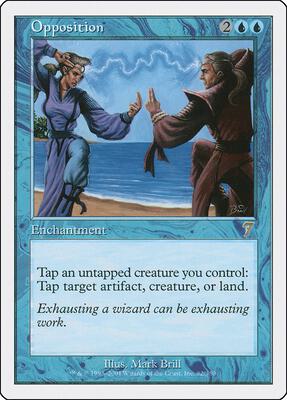 Opposition card from 7th Edition