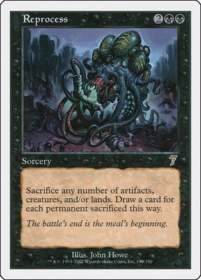 Reprocess card from 7th Edition