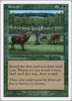 Rowen card from 7th Edition