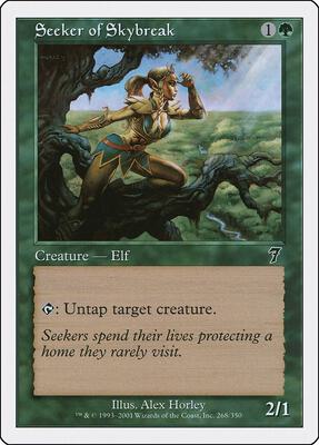 Seeker of Skybreak card from 7th Edition
