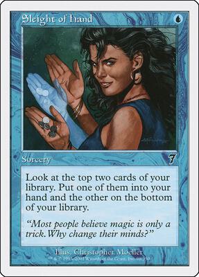 Sleight of Hand card from 7th Edition
