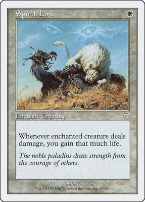 Spirit Link card from 7th Edition