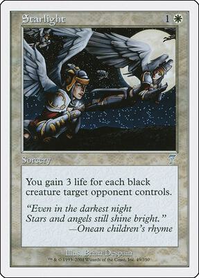 Starlight card from 7th Edition
