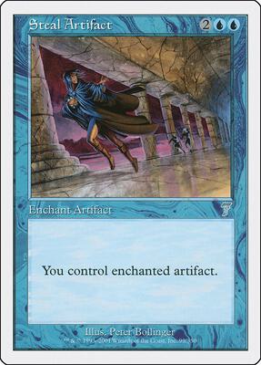 Steal Artifact card from 7th Edition