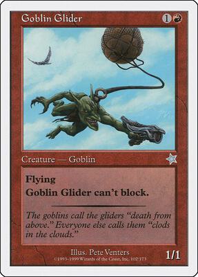 Goblin Glider card from Starter 1999