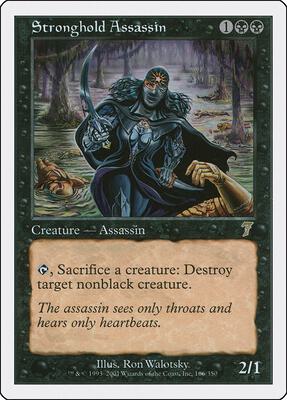 Stronghold Assassin card from 7th Edition