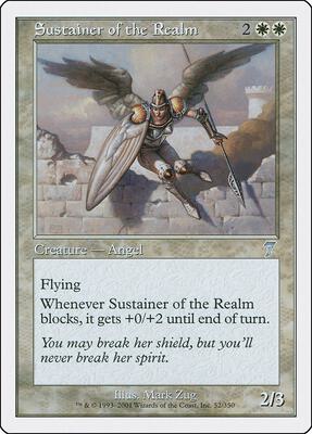 Sustainer of the Realm card from 7th Edition
