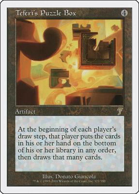 Teferi's Puzzle Box card from 7th Edition