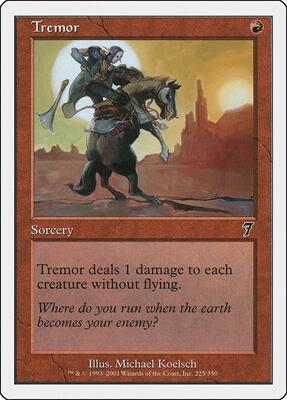 Tremor card from 7th Edition