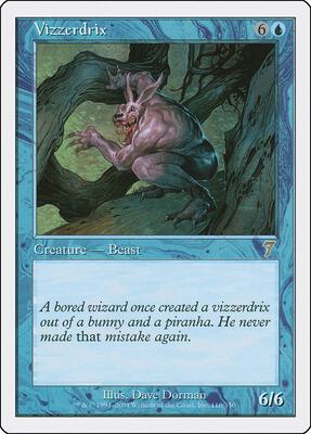 Vizzerdrix card from 7th Edition