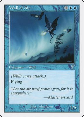 Wall of Air card from 7th Edition
