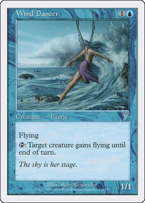 Wind Dancer card from 7th Edition