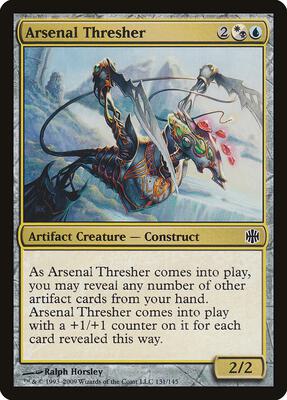Arsenal Thresher card from Alara Reborn