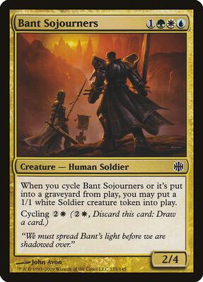 Bant Sojourners card from Alara Reborn