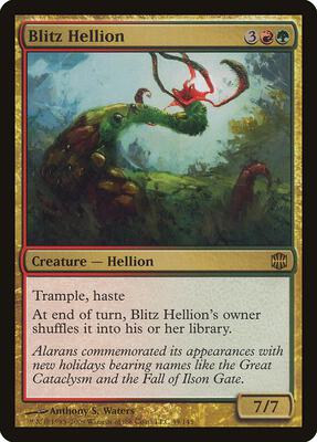 Blitz Hellion card from Alara Reborn