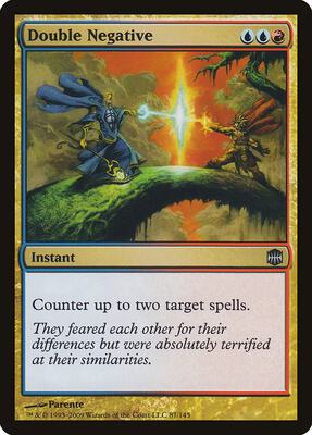 Double Negative card from Alara Reborn