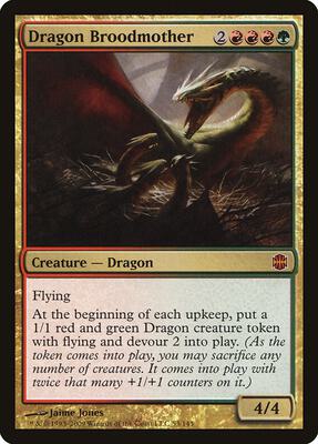 Dragon Broodmother card from Alara Reborn