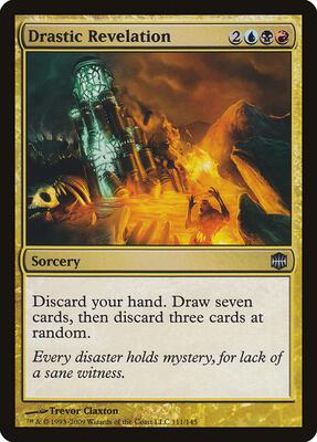 Drastic Revelation card from Alara Reborn