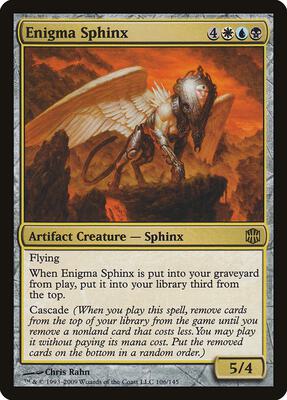Enigma Sphinx card from Alara Reborn