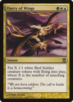 Flurry of Wings card from Alara Reborn