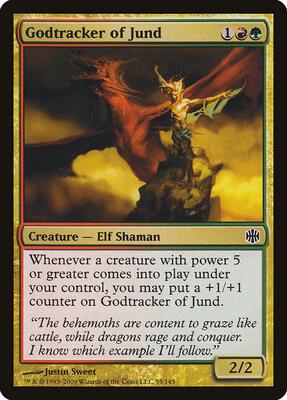 Godtracker of Jund card from Alara Reborn