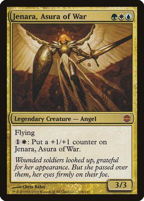 Jenara, Asura of War card from Alara Reborn