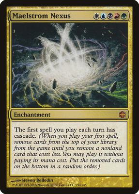 Maelstrom Nexus card from Alara Reborn