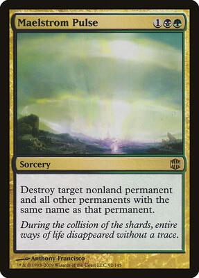 Maelstrom Pulse card from Alara Reborn