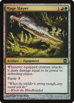 Mage Slayer card from Alara Reborn
