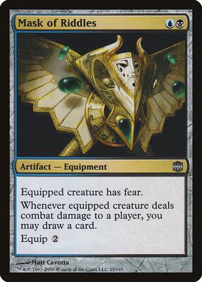 Mask of Riddles card from Alara Reborn