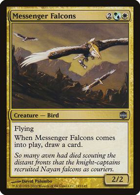 Messenger Falcons card from Alara Reborn
