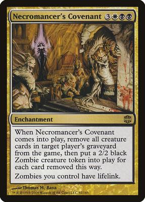 Necromancer's Covenant card from Alara Reborn