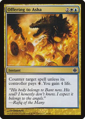 Offering to Asha card from Alara Reborn